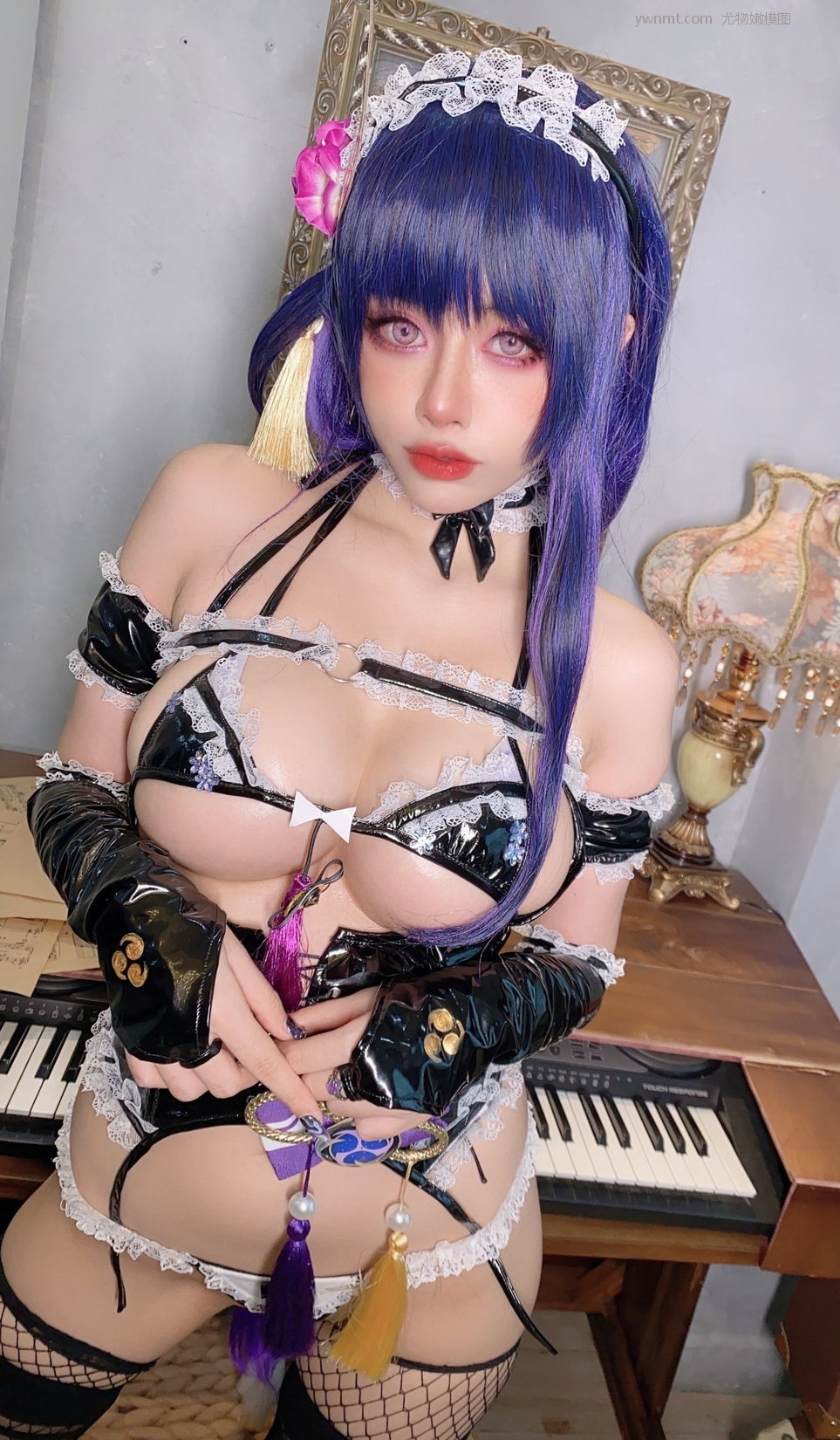 Raiden  nude set implied Maid 24ҳ