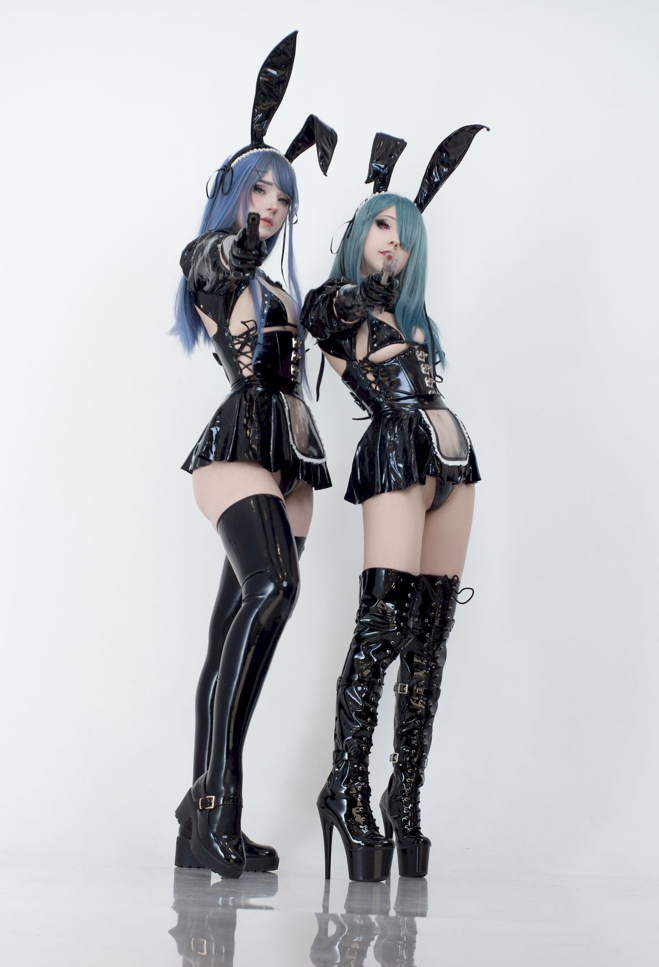 Candy Ʒģcoserд Twins Ball ͼ Latex Bunny 9ҳ