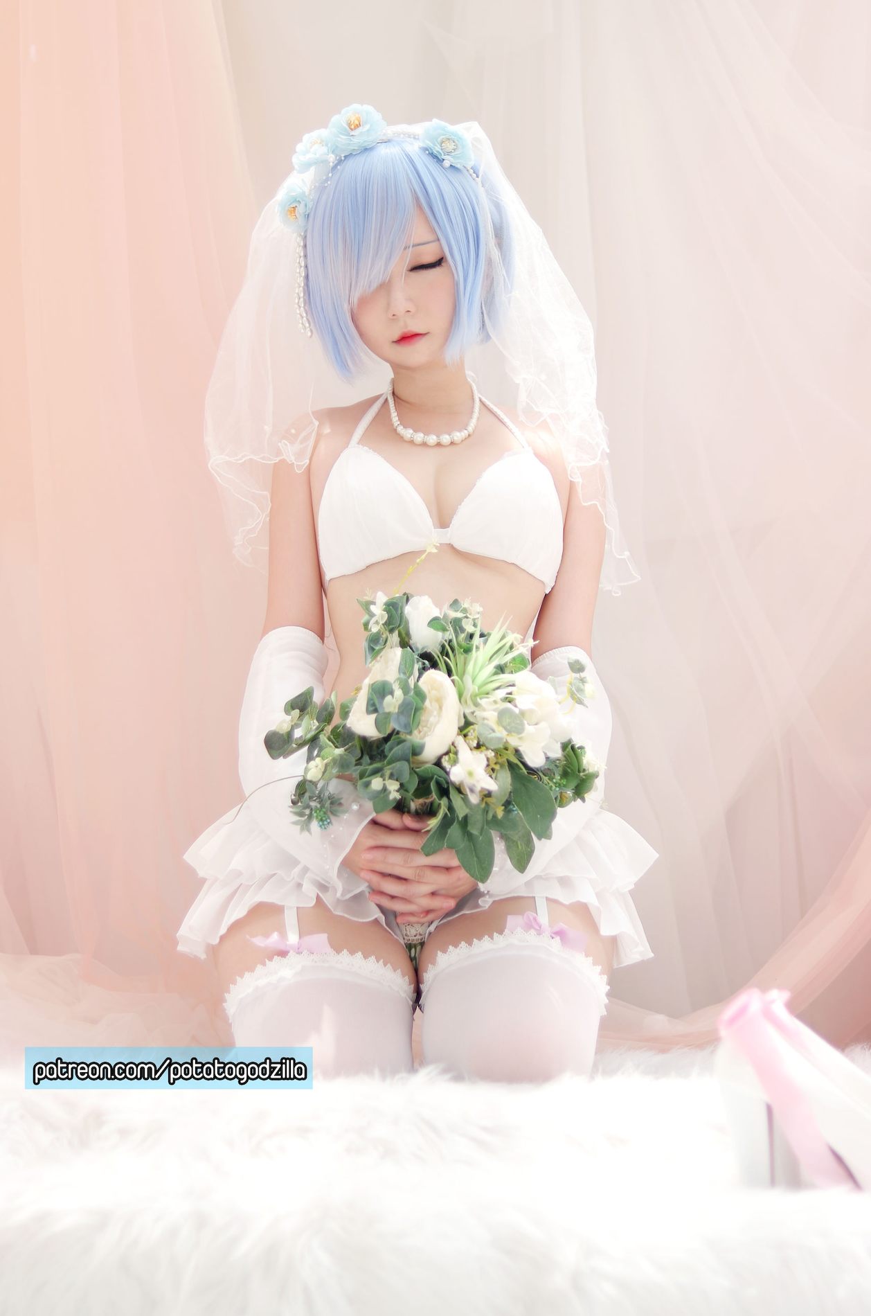 Bride @Potato Rem ͼ CoserС ģcoserд Godzilla 7ҳ